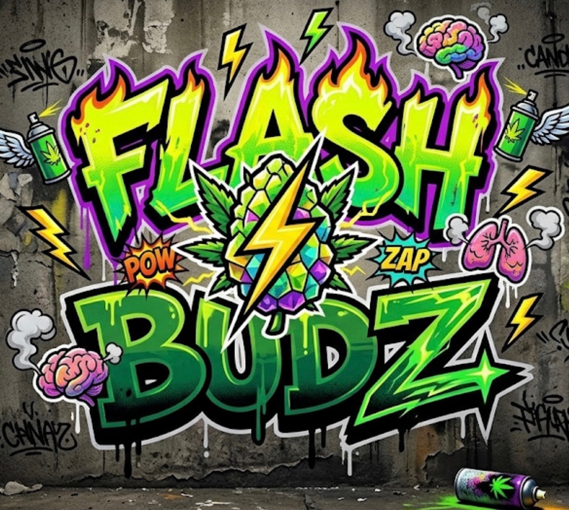 FLASH BUDZ Logo